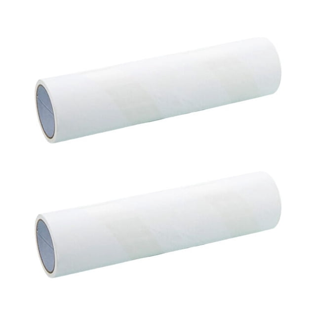 2 Pcs Rouleau Anti-Peluches Papier de Remplacement Rouleau Adhésif