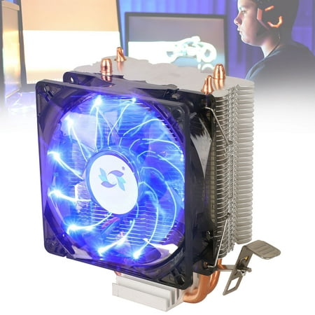 CPU Cooler Air Cooling Heastink with 4 Heatpipes & 90mm LED Fan CPU Radiator for LGA 1150/1151/1155/1156/775, Core i3 i5 i7 Core 2 Duo / Pantium / Celeron, for AMD