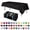 Black-54in. x 108in. Rectangle, variant on Black 54in. x 108in. Rectangle Plastic Disposable Tablecloth 12 Pack