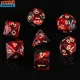 thumbnail image 3 of Dados poliédricos de 7 piezas para juego de mesa, dados digitales acrílicos para fiestas, entretenimiento, juegos de mesa, dados DND para correr, 3 of 4