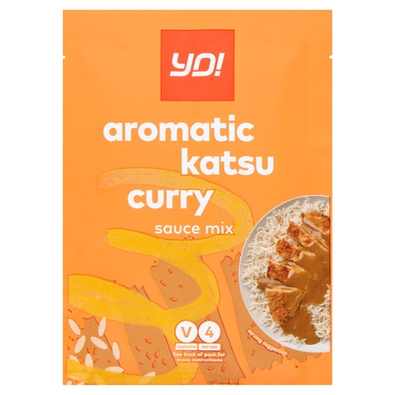 Yo! Aromatic Katsu Curry Sauce Mix 40G, Imported from Britain