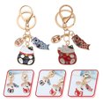 thumbnail image 4 of 2pcs Small Decorative Keychain Cartoon Bag Pendant Unique Car Key Pendant, 4 of 7