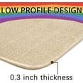 thumbnail image 5 of Love Wins Welcome Door Mat Rainbow Pride Rugs Low-Profile Non-Slip Doormats Indoor Outdoor Floor Decor Throw Rugs Burlap 17 X 30 Inch, 5 of 6