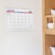 thumbnail image 4 of Calendario de pared Calendario inglés Calendario mensual Calendario colgante de pared para uso diario, 4 of 6