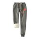 thumbnail image 1 of Leggings Navideños Para Mujer Leggings Con Forro Polar Moda Casual Impreso Span Cintura Alta Mantener Caliente Pantalones de Cuerpo Entero Odeerbi  ODB196906, 1 of 6