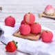 thumbnail image 3 of Gwong Decoración hogareña Simulación Fruta Mini Sandía Fresa Mango Adornos de Paisaje Decoración de escritorio Gwong 21051850, 3 of 7