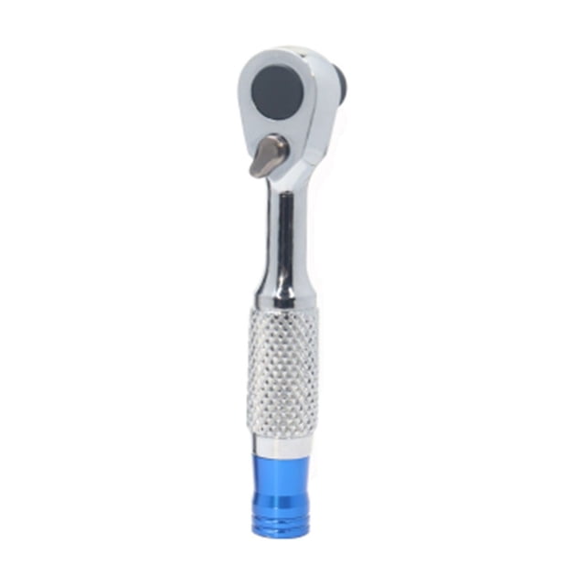 72 Tooth Mini Ratchet Wrench For Tight Spaces 10 in Handle With 1 4 Inch Drive