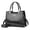 Black, variant on Women handbags Purse Shiny Patent Leather Crocodile Pattern Top Handle Handbag Satchel Bags Zipper Medium Tote Bag