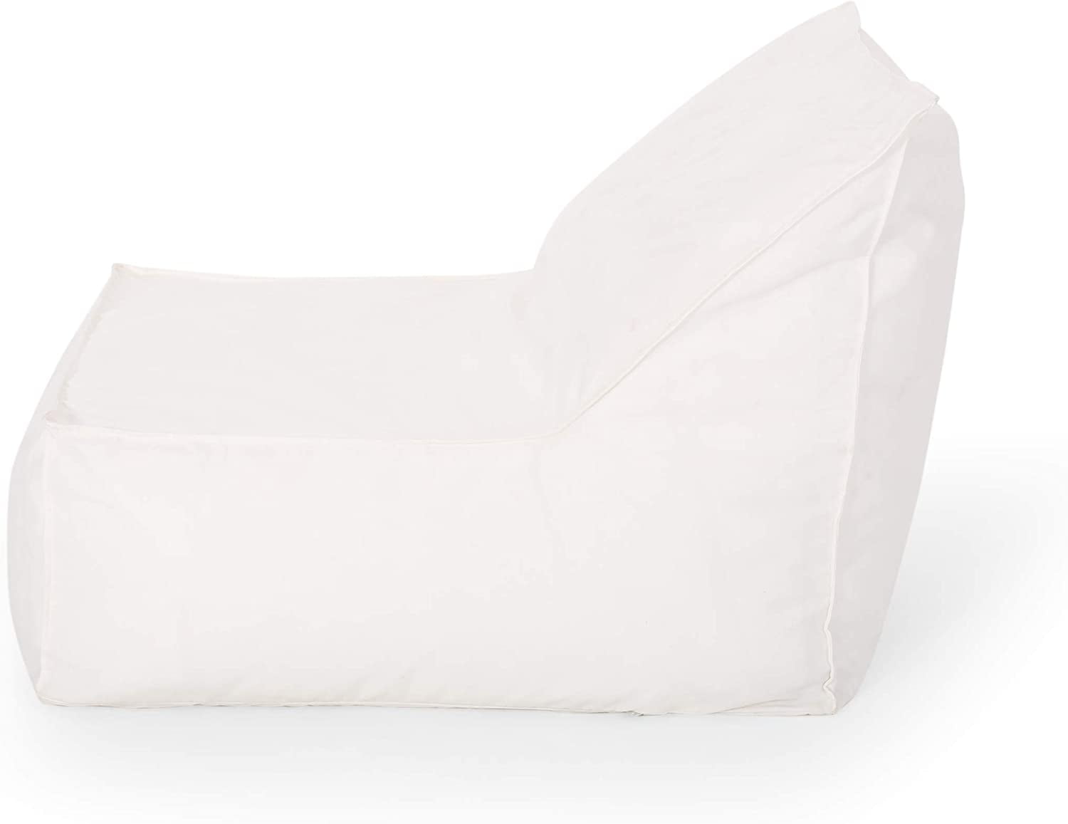 Bean Bag Chair,Comfy Lounge Chair with Back Support, Memory Foam Filled Sofa Leisure Chair with Water Resistant & Washable Cover for Outdoor, Bedroom, Living Room Floor Sofa for Men, Women,Khaki