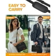 thumbnail image 6 of HOTOR Insulated Lunch Box for Men and Women, Portable Soft Cooler Bag with 4 Pockets, Adjustable Shoulder Strap, Black, 6 of 7