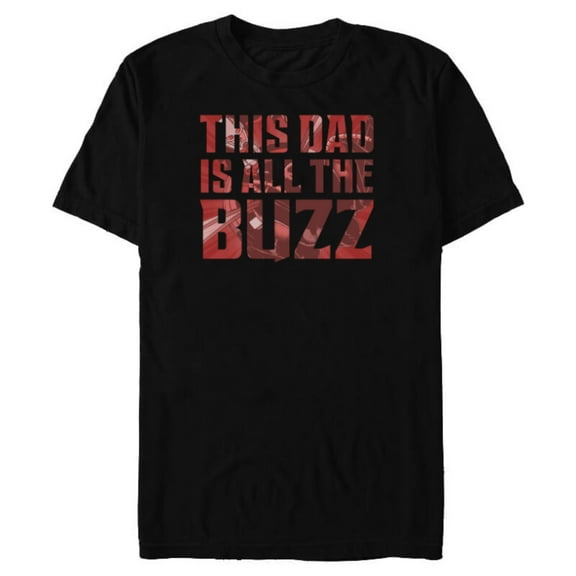 Marvel Ant-Man This Dad is All The Buzz Father's Day - Short Sleeve Blended T-Shirt for Adults - Customized-Black