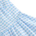 thumbnail image 4 of Vestido Corto de Verano de las Mujeres de Malla de Manga Corta Bordado Vestido de Pastel Retro, Vestido Ligero Casual para la Fiesta Y las Vacaciones, 4 of 9