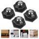 thumbnail image 1 of unbranded 1Jgo Adhesivas Para Muebles Negras Con Fuerte Capacidad De Carga Y Rotación Flexible Para Uso Doméstico, 1 of 8