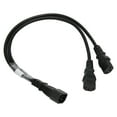 thumbnail image 4 of Cable C14 a 5 15R C13 cable de alimentación estable del servidor UPS tipo Y material de PVC de potencia corta para monitor para PC, 4 of 8