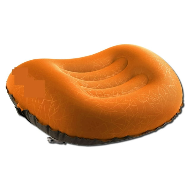 Ultralight Inflatable Camping Travel Pillow - Compressible, Compact, Comfortable, Ergonomic Inflating Pillows for Neck & Lumbar Support While Camp, Hiking, Backpacking