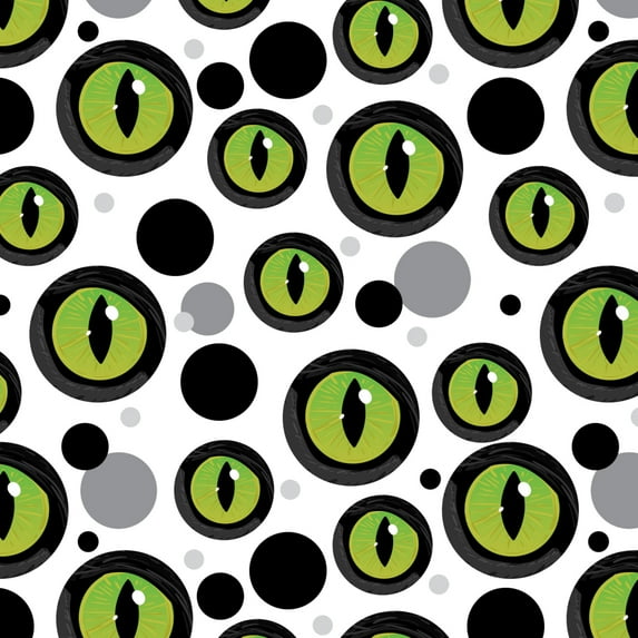 Cat Green Eye Premium Gift Wrap Wrapping Paper Roll