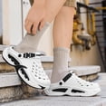 thumbnail image 2 of Bibifish Mens Womens Garden Clogs Tech Style Thick Sole Adjustable Heel Strap Slide Sandals Outdoor Beach Slippers, 2 of 8