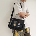 thumbnail image 1 of Bandolera de lona unisex, estilo japonés coreano, 490 g, 1 of 2