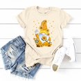 thumbnail image 4 of Womens T Shirts Summer Classic Cotton Short Sleeve Crewneck Printed Festival Casual T-Shirt Tops, 4 of 4
