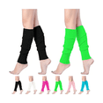 thumbnail image 3 of 2 Pares Calentadores Para Mujer Piernas Deporte Invierno Eo Safe Imports Verde/Negro, 3 of 5