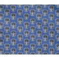 thumbnail image 4 of oneOone Cotton Flex Fabric Leaves & Floral Block Printed Fabric 1 Yard 40 Inch Wide, 4 of 5