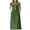 01 Green, variant on Dress for Womens Summer Casual Solid Color Maxi Dresses Plus Size Sun Dresses