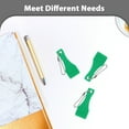 thumbnail image 4 of 10pcs Plastic Scraper Tools Keychains, Ticket Card Scrapers Scratch Off Tickets Label Removal Keyring Scraper Tools for Label Sticker Remover Tools Green, 4 of 6