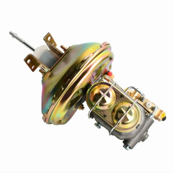 Zinc Power Brake Booster Master Cylinder Disc Drum Kit for 1964-72 GM A F X Body