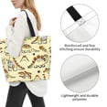 thumbnail image 2 of Yiaed Cartoon Dinosaurs Print Handbag for Women Tote Purse Shoulder Bag Large Fashion Hobo Purse Handbag Shopping Tote, 2 of 5