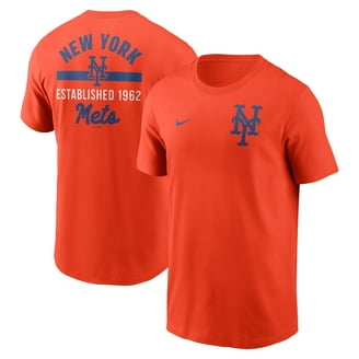 Men's Nike Francisco Lindor Orange New York Mets Name & Number T