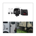 thumbnail image 4 of Cerraduras de Puerta Tipo Empuje Marino R3 Cerradura de Puerta MecáNica Accesorios Especiales para Autocaravanas RV Campers Modificadas para AutomóViles, 4 of 5