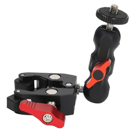 Image of Ball Head Super Clamp Fix Frmly Monitor Bracket Ball Head Clamp For Microphone