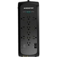 thumbnail image 3 of Monster 5007 Gauge 6' Black 12 Outlet Extension Cord, 3 of 10