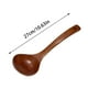 thumbnail image 3 of Cuchara De Madera Con Mango Largo Para Sopa Cuchara Honda Grande De Cocina De Teca Para Utensilios De Cocina Utensilio Versátil De 10 Pulgadas Acabado Liso Ligero Textura Natural, 3 of 8