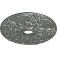 thumbnail image 3 of Ekena Millwork 18"OD x 3 1/2"ID x 1 3/8"P Norwich Ceiling Medallion (Fits Canopies up to 4 1/2"), Hand-Painted Silver, 3 of 6