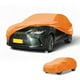 thumbnail image 1 of Funda para Coche Impermeable Unique Bargains para Todo Clima, Protección Exterior Completa contra el Sol y la Lluvia para Lexus RX 210D-PU Naranja con Franjas Reflectantes, 1 of 4