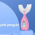 thumbnail image 1 of DPTALR Children's Manual U-shaped Mouth Silicone Soft Toothbrush (Large Box), 1 of 2