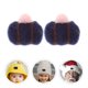 thumbnail image 1 of ADDHAT 10Ud Pompones De Fieltro De Lana Abeja Accesorios Para Manualidades DIY Azul Oscuro, 1 of 8