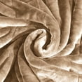 thumbnail image 6 of Vellux Plush Quilted Blanket, Queen, Beige, 6 of 6