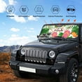 thumbnail image 6 of XMXT Car Sun Shade Windshield, Funny Time Prints Sunshade for Car Windshield Sun Shades for Car SUV Truck, m, 6 of 9