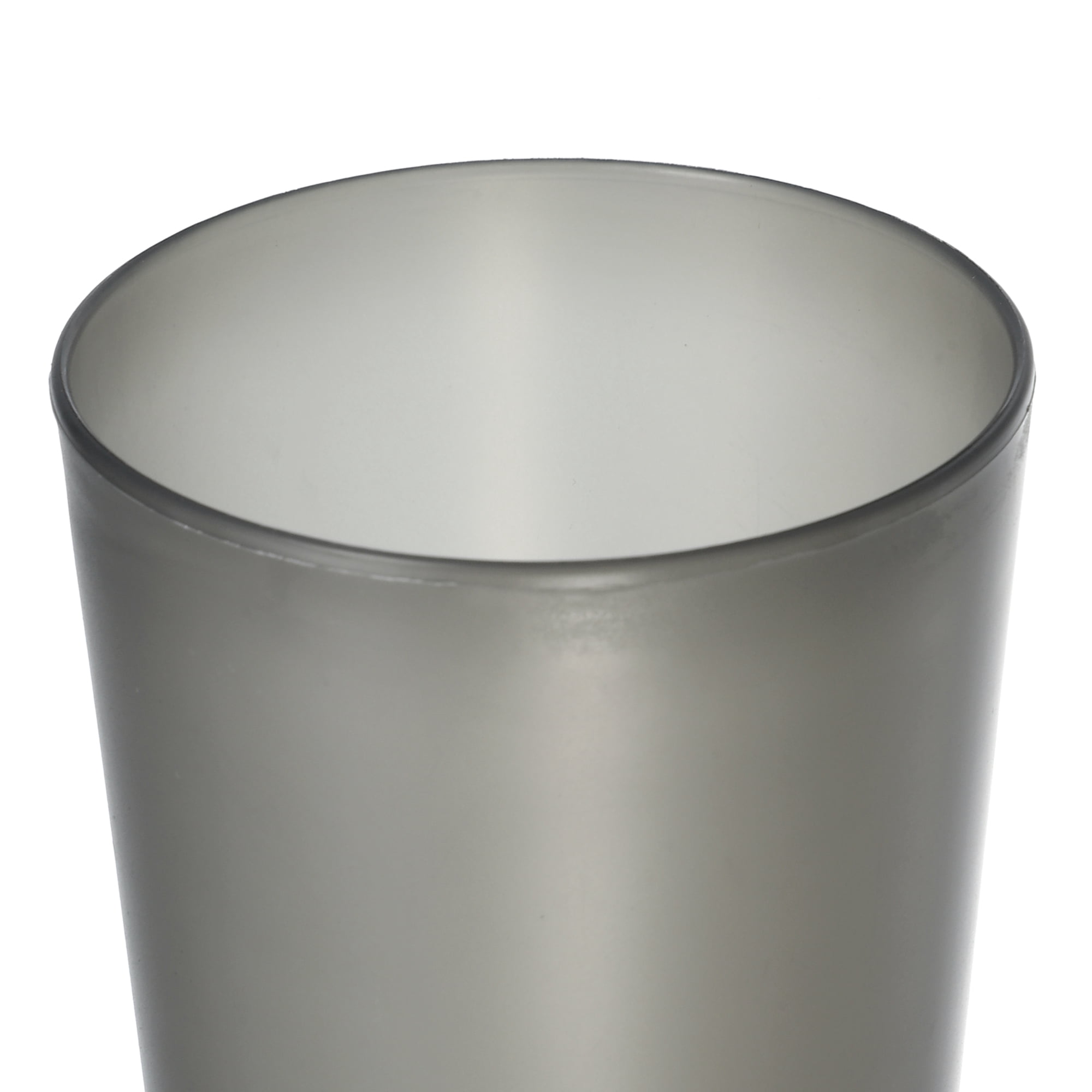 Unique Bargains 2Pcs Bathroom Toothbrush Tumblers PP Cup Color Gray Black 4.52"x3.03"