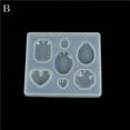 thumbnail image 1 of Pendentif Collier Moule en Silicone DIY Résine Décorative pour Fabrication de Bijoux, 1 of 6