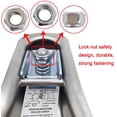 thumbnail image 4 of NBJINGYI Trailer Coupler 1-7/8" Ball 2" Width 2000 LBS, Straight Trailer Coupler, 4 of 4