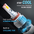 thumbnail image 4 of Syneticusa 9005+H11 LED Headlight Combo CANBUS Error Free High Low Beam Light Bulbs, 4 of 9
