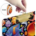 thumbnail image 4 of FMSHPON Tropical Fish Sea Clipboard Hardboard Wood Nursing Clip Board and Pull for Standard A4 Letter 13x9 inches, 4 of 7