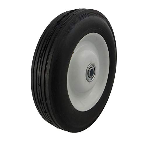 Marathon 00431 8 x 1.75 Semi-Pneumatic Ribbed Tread - 1.375"" Centered - 1/2"" B
