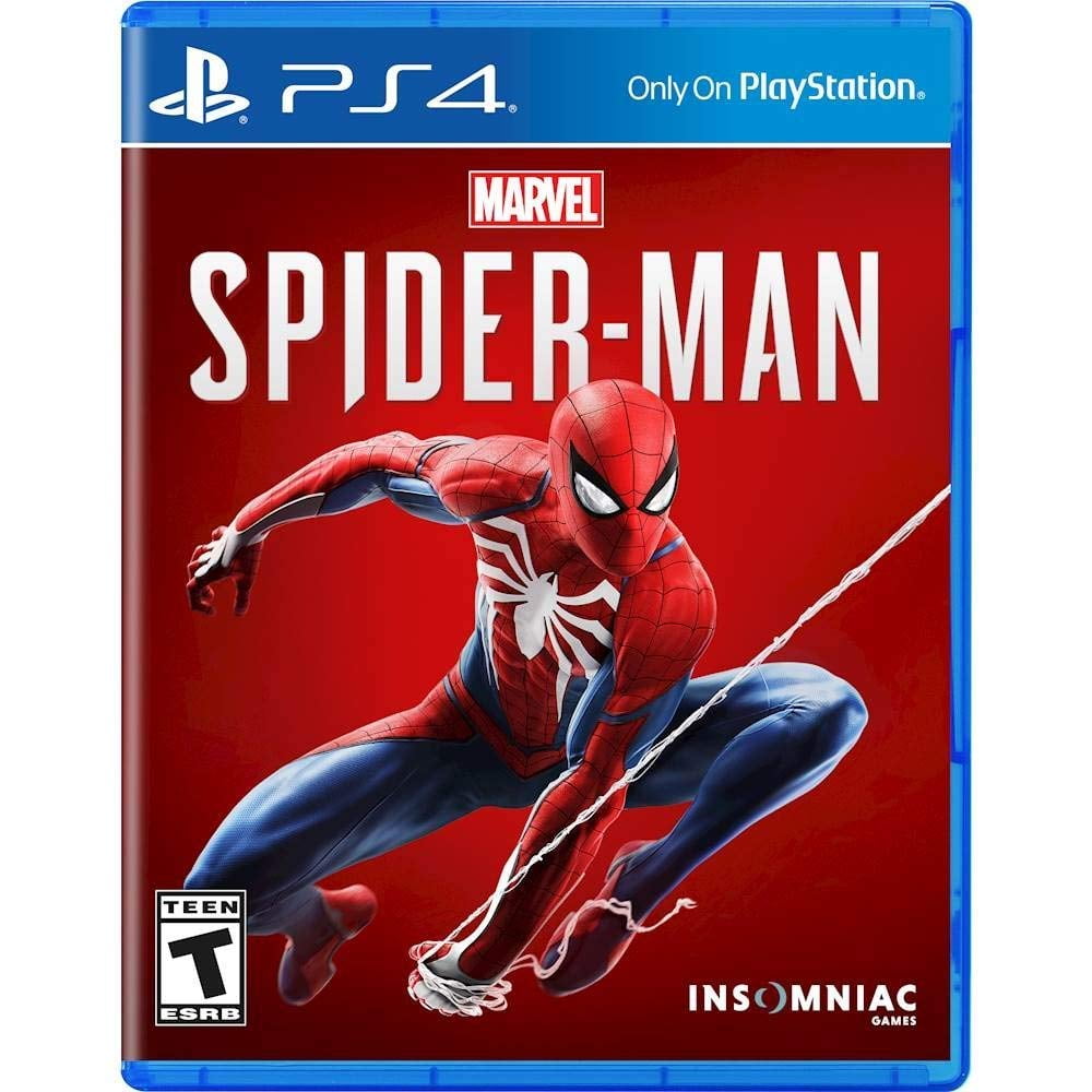 Sony Playstation 4 Slim 1TB Console - Black with Marvel's