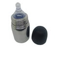 thumbnail image 2 of SynSpiritStore Stainless Steel Baby Milk Bottle with Black Cap, 2 of 2