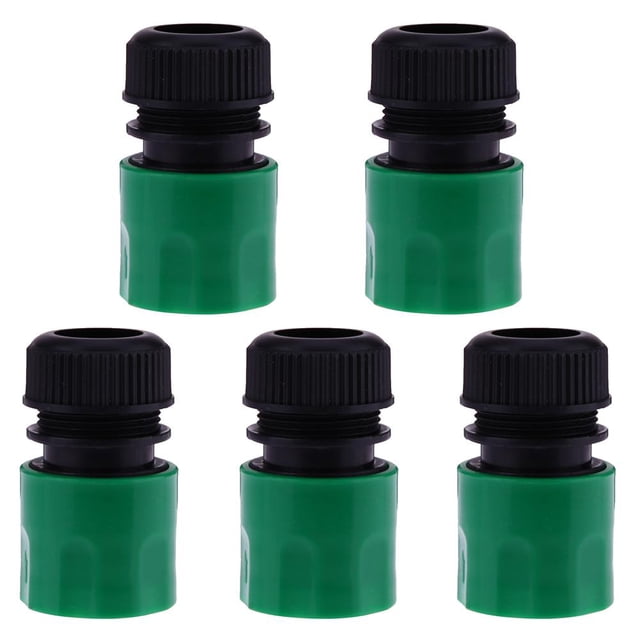 5 uds 1/2'' conector de manguera conectores rápidos conector de riego de agua de jardín Hugtrwg Para estrenar