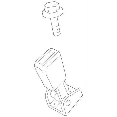 Genuine OE Volvo Buckle End - 30780613
